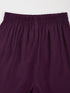 Girl's' Purple Kurta Set With Dupatta